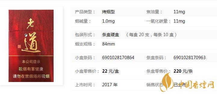 黃金葉紅老道價(jià)格多少錢？黃金葉紅老道香煙價(jià)格2020