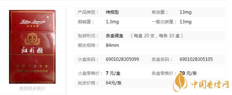 紅杉樹精品香煙多少錢？紅杉樹精品香煙價格一覽